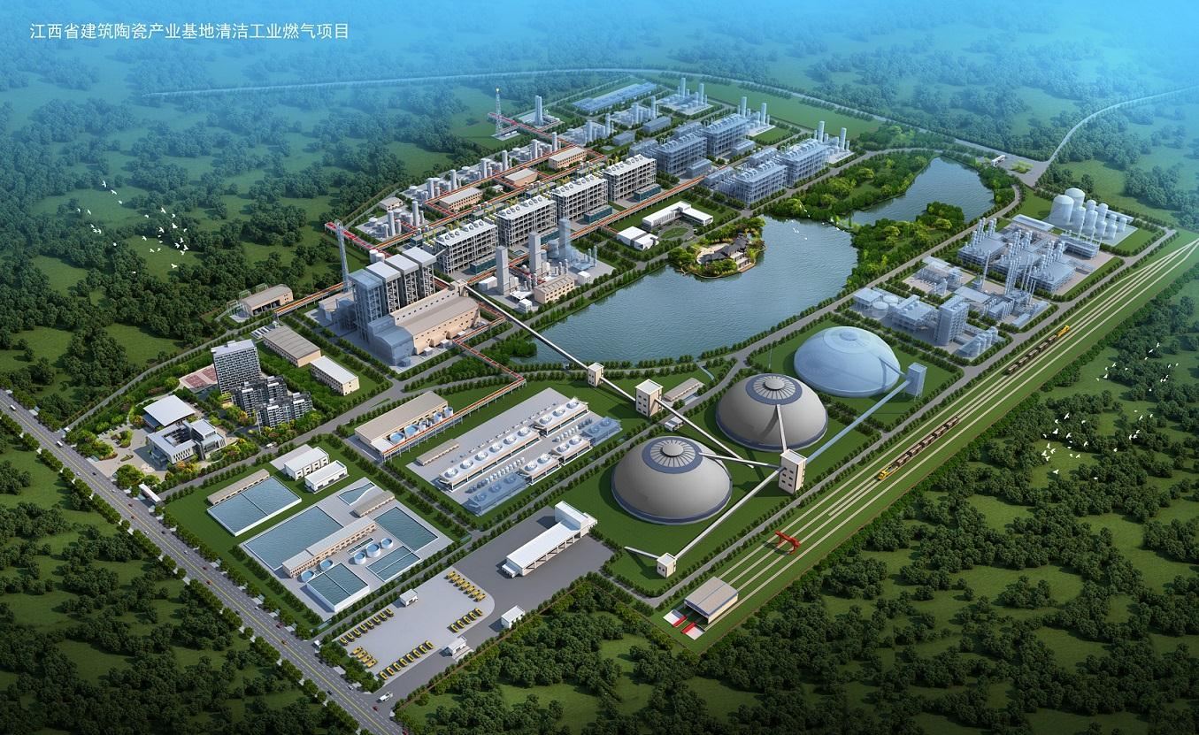 高安煤制清潔工業燃氣項目--16臺CXL6000I循環流化床富氧氣化設備